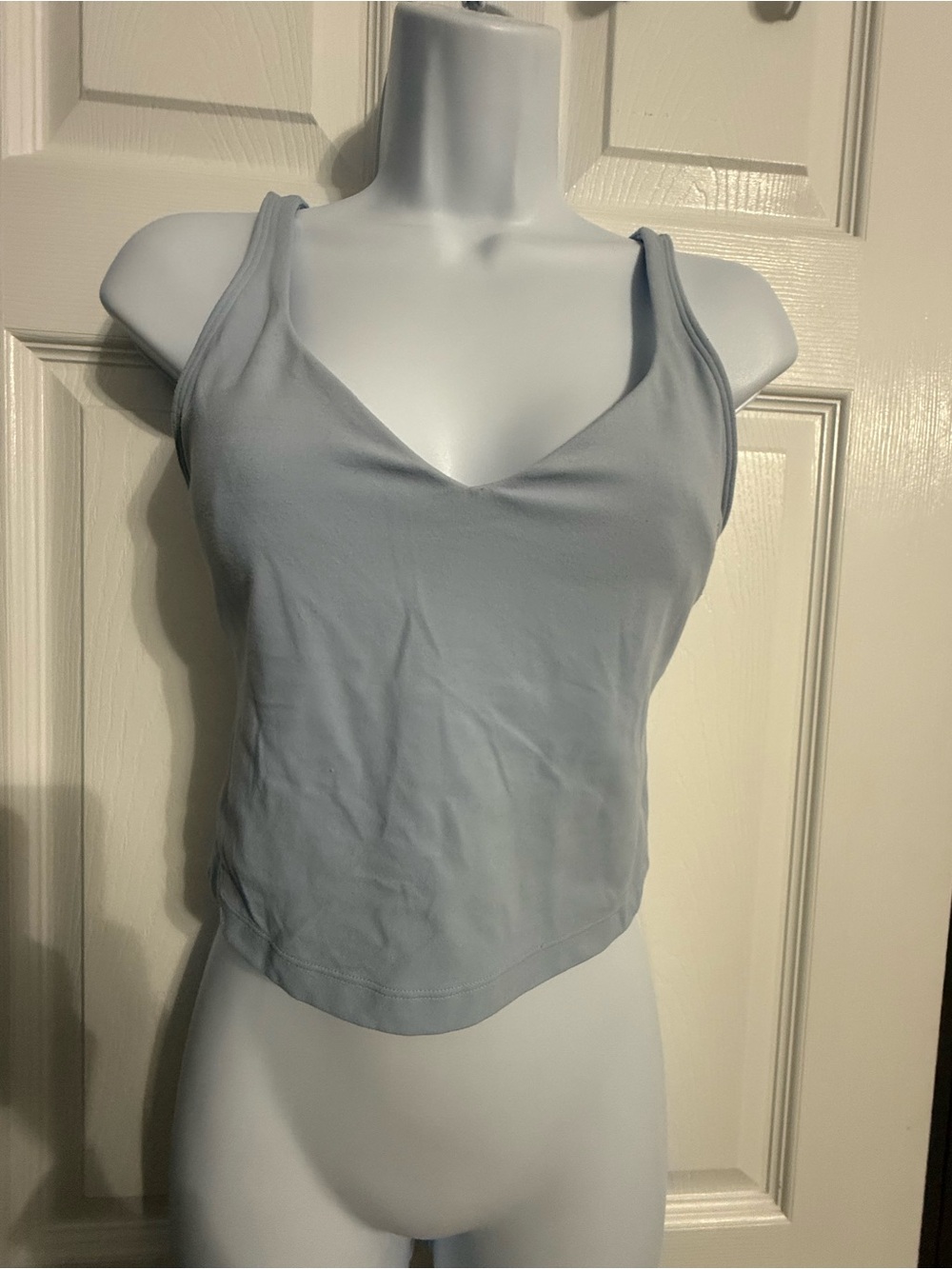 lululemon athletica Light Blue V-Neck align Tank